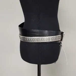 Zara | Accessories | Zara Leather Belt With Melt Pieces  display picture 3